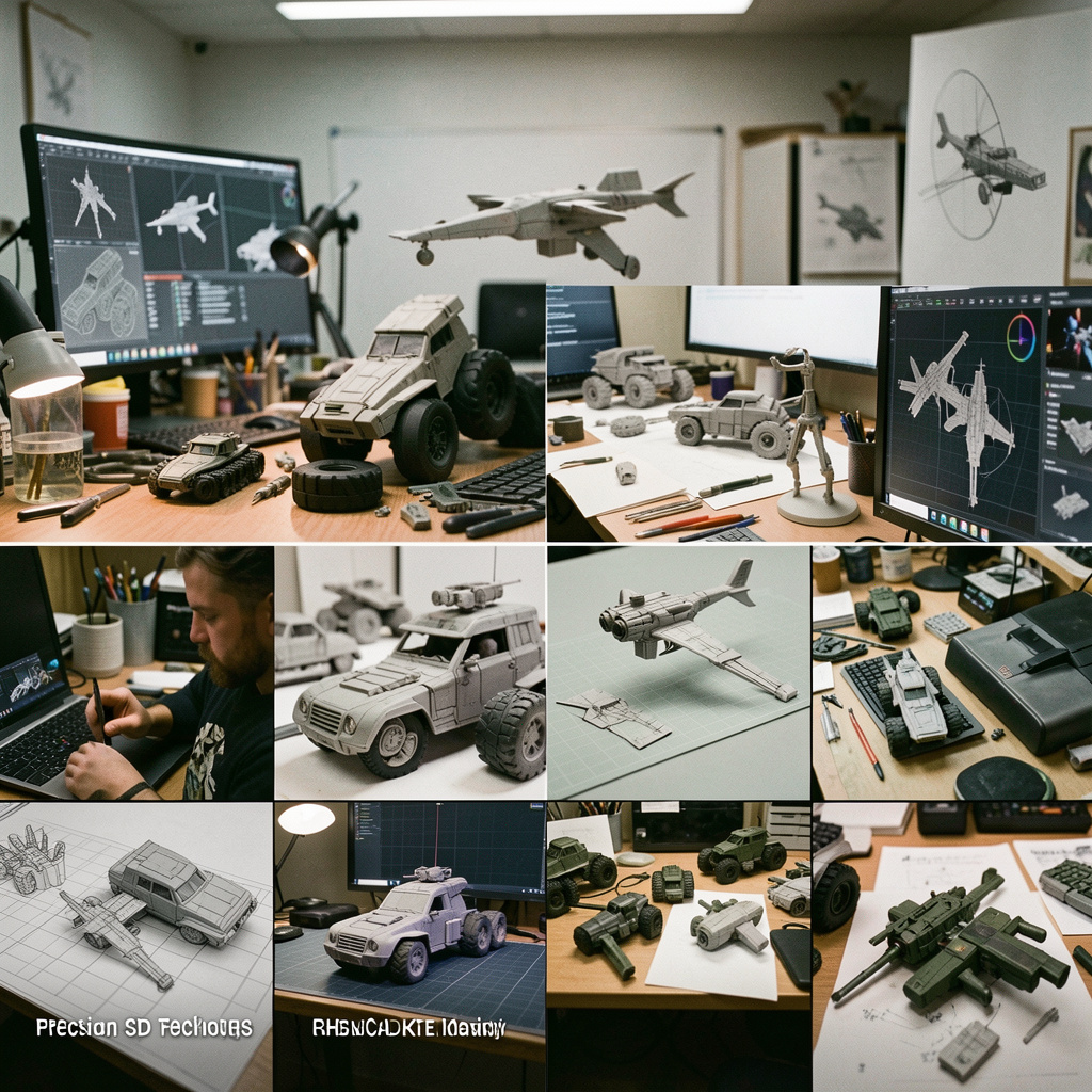 3D modelleren visueel